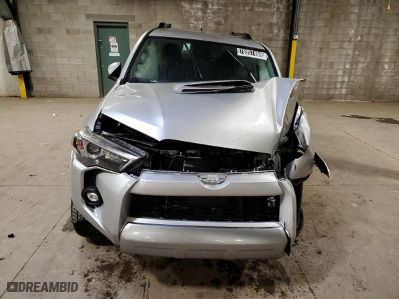 2024 Toyota 4Runner TRD Off Road with VIN JTEPU5JR1R6220959, listed as a Copart auction lot 76957484 with 0 mi miles and Salvage Title. Bid and sale history available at carsss.com. Image 5.