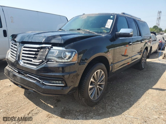 2016 Lincoln Navigator L Select with VIN 5LMJJ3JT1GEL08487, listed as a Copart auction lot 68127974 with 84,684 mi miles and Salvage Title. Bid and sale history available at carsss.com. Image 1.