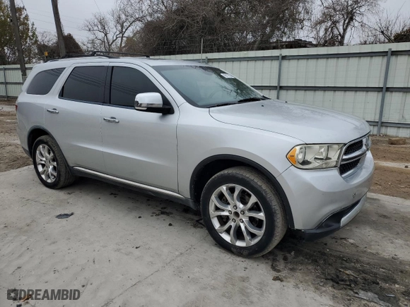 2011 Dodge Durango Crew with VIN 1D4SD4GT2BC592395, listed as a Copart auction lot 43017665 with 224,628 mi miles and Salvage Title. Bid and sale history available at carsss.com. Image 4.