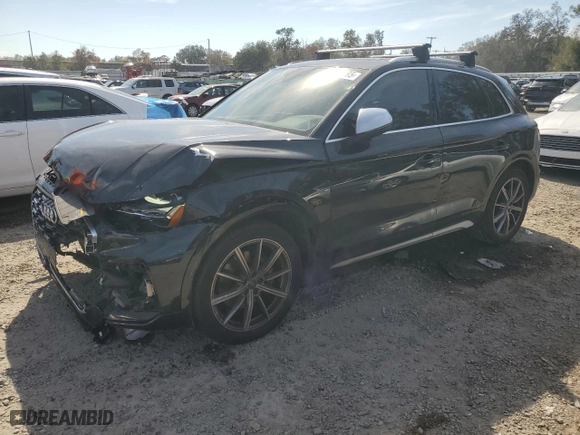 2022 Audi SQ5 Premium Plus with VIN WA1B4AFY2N2126494, listed as a Copart auction lot 43123265 with 14,397 mi miles and Non Repairable. Bid and sale history available at carsss.com. Image 1.