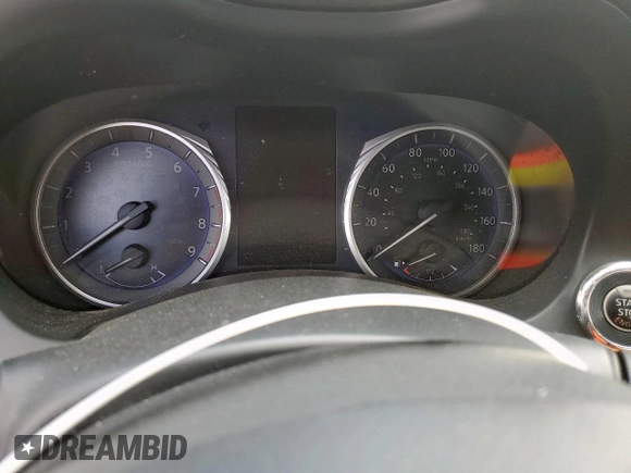 2017 Infiniti Q50 Premium with VIN JN1EV7AR2HM836459, listed as a Copart auction lot 62679735 with 91,161 mi miles and Salvage title. Bid and sale history available at DreamBid. Image 9.