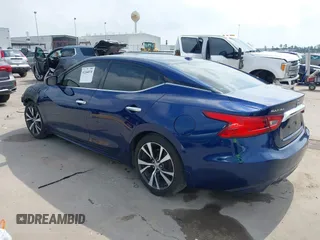 2016 Nissan Maxima SV with VIN 1N4AA6APXGC415700, listed as a IAAI auction lot 42244538 with Not provided miles and . Bid and sale history available at DreamBid. Image 3.