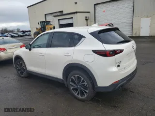 2022 Mazda CX-5 2.5 S Premium Package with VIN JM3KFBDM9N1534431, listed as a Copart auction lot 45612095 with 29,667 mi miles and Salvage Title. Bid and sale history available at carsss.com. Image 2.