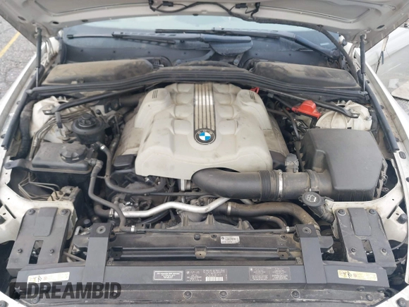 2005 BMW 6 Series 645Ci with VIN WBAEK73495B324371, listed as a IAAI auction lot 41496290 with 109,251 mi miles. Bid and sale history available at carsss.com. Image 10.