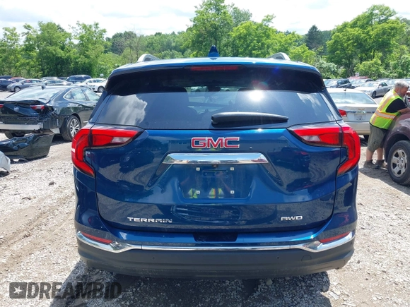 2020 GMC Terrain SLT z VIN 3GKALVEV4LL345105, wystawiony jako IAAI lot #42525582 z przebiegiem 47 848 mil mil oraz . Historia ofert i sprzedaży dostępna na DreamBid. Obrazek 16.