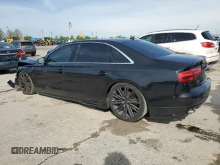 2017 Audi A8 with VIN WAU44AFD3HN015464, listed as a Copart auction lot 55099805 with 125,067 mi miles and Clean title. Bid and sale history available at DreamBid. Image 2.