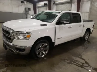 2019 Ram 1500 Big Horn/Lone Star with VIN 1C6SRFFT3KN882572, listed as a Copart auction lot 52232445 with 49,830 mi miles and Salvage Title. Bid and sale history available at carsss.com. Image 1.