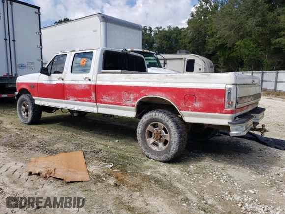 1995 Ford F-350 с VIN 1FTJW36F9SEA23346, выставлен на аукционе Copart как лот 75330444 с пробегом Не указан миль и Списание • Salvage title. История ставок и продаж доступна на DreamBid. Изображение 2.