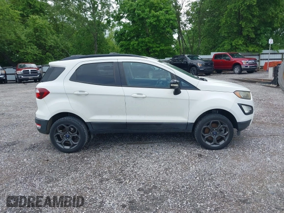 2018 Ford EcoSport SES with VIN MAJ6P1CL1JC248961, listed as a IAAI auction lot 41918876 with 65,264 mi miles and . Bid and sale history available at DreamBid. Image 13.
