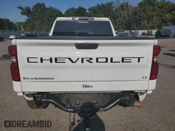 2019 Chevrolet Silverado 1500 LT with VIN 1GCRWCEK0KZ344332, listed as a Copart auction lot 74849024 with 162,053 mi miles and Salvage Title. Bid and sale history available at DreamBid. Image 6.