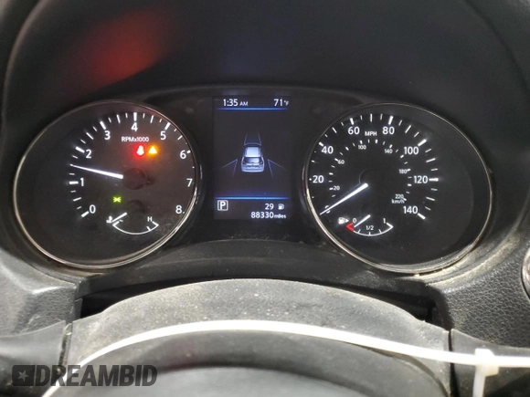 2020 Nissan Rogue SV z VIN JN8AT2MT0LW009007, wystawiony jako Copart lot #60568345 z przebiegiem 88 330 mil mil oraz Czysty tytuł • Clean title. Historia ofert i sprzedaży dostępna na DreamBid. Obrazek 9.