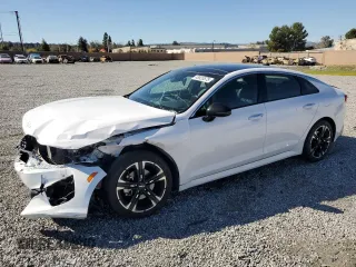 2022 Kia K5 GT-Line with VIN 5XXG64J28NG118954, listed as a Copart auction lot 48520575 with 23,886 mi miles and Salvage Title. Bid and sale history available at carsss.com. Image 1.