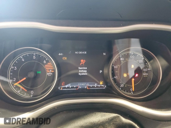2016 Jeep Cherokee Limited with VIN 1C4PJLDB2GW146464, listed as a Copart auction lot 44597035 with 131,407 mi miles and Salvage Title. Bid and sale history available at carsss.com. Image 9.