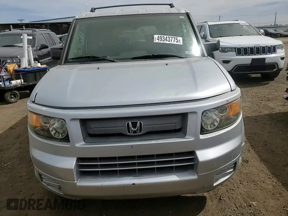 2007 Honda Element SC with VIN 5J6YH189X7L005312, listed as a Copart auction lot 49343775 with 165,855 mi miles and Salvage Title. Bid and sale history available at DreamBid. Image 12.