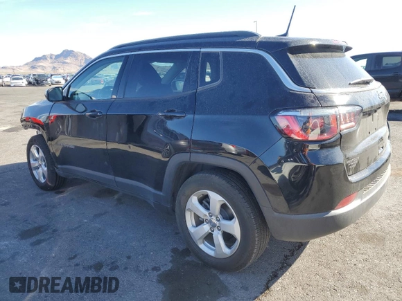 2019 Jeep Compass Latitude z VIN 3C4NJCBB7KT658181, wystawiony jako Copart lot #51850085 z przebiegiem 56 235 mil mil oraz Szkoda całkowita • Salvage title. Historia ofert i sprzedaży dostępna na DreamBid. Obrazek 2.