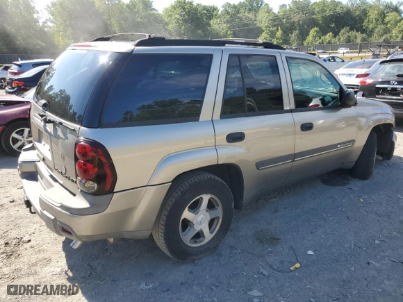 2002 Chevrolet TrailBlazer LS with VIN 1GNDT13S922370986, listed as a Copart auction lot 79159464 with 0 mi miles and Non Repairable. Bid and sale history available at carsss.com. Image 3.