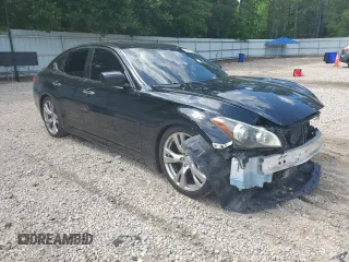 2013 Infiniti M z VIN JN1BY1AP6DM510194, wystawiony jako Copart lot #55293915 z przebiegiem 143 127 mil mil oraz Szkoda całkowita • Salvage title. Historia ofert i sprzedaży dostępna na DreamBid. Obrazek 4.