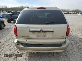 2007 Chrysler Town & Country LWB LX with VIN 2A4GP44R27R341095, listed as a Copart auction lot 50316124 with 184,149 mi miles and Salvage Title. Bid and sale history available at carsss.com. Image 6.