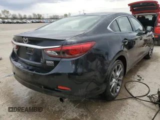 2017 Mazda 6 Grand Touring with VIN JM1GL1W51H1114366, listed as a Copart auction lot 52750715 with 79,792 mi miles and Salvage Title. Bid and sale history available at carsss.com. Image 3.