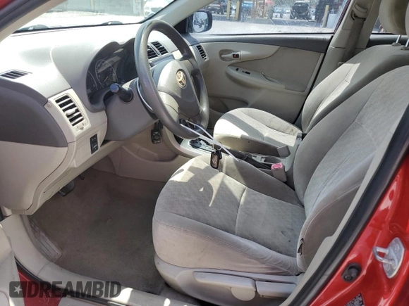 2009 Toyota Corolla with VIN JTDBL40E79J035516, listed as a Copart auction lot 55208005 with 192,271 mi miles and Salvage Title. Bid and sale history available at carsss.com. Image 7.