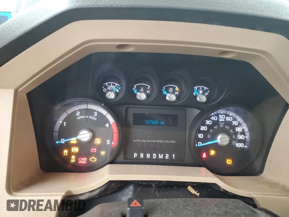2013 Ford F-350 XL с VIN 1FT8X3BTXDEA58701, выставлен на аукционе Copart как лот 42200085 с пробегом 167 680 миль миль и Списание • Salvage title. История ставок и продаж доступна на DreamBid. Изображение 9.