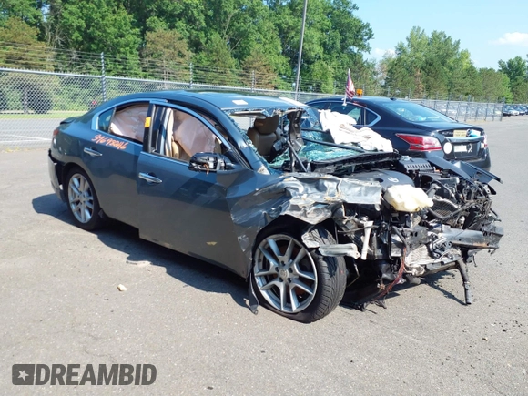 2010 Nissan Maxima SV with VIN 1N4AA5AP2AC840622, listed as a IAAI auction lot 39698246 with Not provided miles and . Bid and sale history available at DreamBid. Image 1.