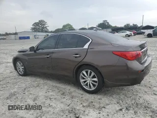 2015 Infiniti Q50 Premium z VIN JN1BV7AP5FM353448, wystawiony jako Copart lot #57115325 z przebiegiem 104 721 mil mil oraz Szkoda całkowita • Salvage title. Historia ofert i sprzedaży dostępna na DreamBid. Obrazek 2.