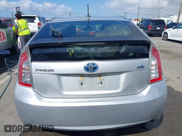 2013 Toyota Prius One with VIN JTDKN3DU8D5566683, listed as a IAAI auction lot 41946289 with 248,878 mi miles. Bid and sale history available at carsss.com. Image 16.
