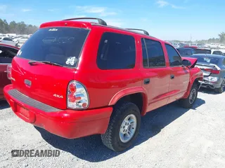 2000 Dodge Durango with VIN 1B4HS28N9YF104873, listed as a IAAI auction lot 41829239 with 186,126 mi miles and . Bid and sale history available at DreamBid. Image 4.
