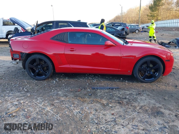 2010 Chevrolet Camaro 1LT with VIN 2G1FB1EV5A9103042, listed as a IAAI auction lot 41276332 with Not provided miles and . Bid and sale history available at DreamBid. Image 14.