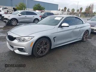 2015 BMW 4 Series 428i with VIN WBA3V7C50FP772915, listed as a IAAI auction lot 41526014 with 116,800 mi miles. Bid and sale history available at carsss.com. Image 17.