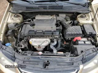 2009 Kia Spectra LX z VIN KNAFE222195652337, wystawiony jako Copart lot #45874605 z przebiegiem 141 149 mil mil oraz Szkoda całkowita • Salvage title. Historia ofert i sprzedaży dostępna na DreamBid. Obrazek 12.