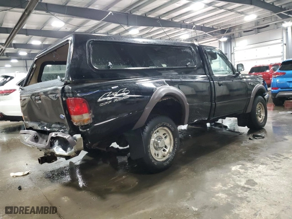 1997 Ford Ranger XLT with VIN 1FTCR11X9VTA43729, listed as a Copart auction lot 80646164 with 207,830 mi miles and Salvage Title. Bid and sale history available at carsss.com. Image 3.