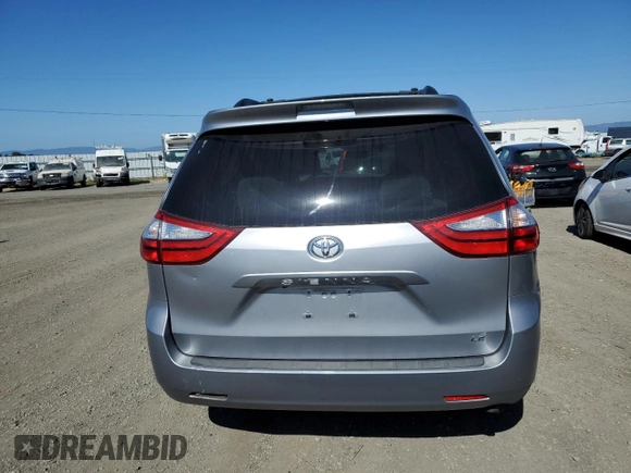2016 Toyota Sienna LE AAS with VIN 5TDKK3DC0GS705672, listed as a Copart auction lot 56246715 with 65,917 mi miles and Salvage title. Bid and sale history available at DreamBid. Image 6.