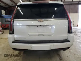 2016 Cadillac Escalade ESV Premium Collection with VIN 1GYS4JKJ9GR477678, listed as a Copart auction lot 52886535 with 161,722 mi miles and Salvage title. Bid and sale history available at DreamBid. Image 6.