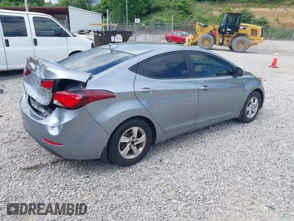 2015 Hyundai Elantra SE с VIN 5NPDH4AE0FH569843, выставлен на аукционе IAAI как лот 42265391 с пробегом 170 571 миль миль и . История ставок и продаж доступна на DreamBid. Изображение 4.