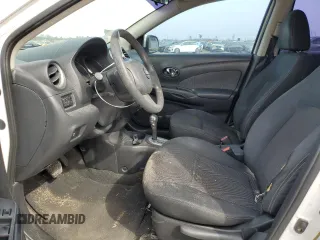 2014 Nissan Versa SV with VIN 3N1CN7AP0EL826895, listed as a Copart auction lot 45021425 with 107,729 mi miles and Salvage Title. Bid and sale history available at DreamBid. Image 7.