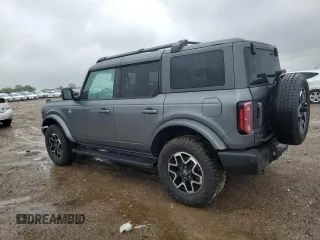 2024 Ford Bronco Outer Banks with VIN 1FMEE8BP5RLA22552, listed as a Copart auction lot 57555045 with 18,000 mi miles and Salvage title. Bid and sale history available at DreamBid. Image 2.