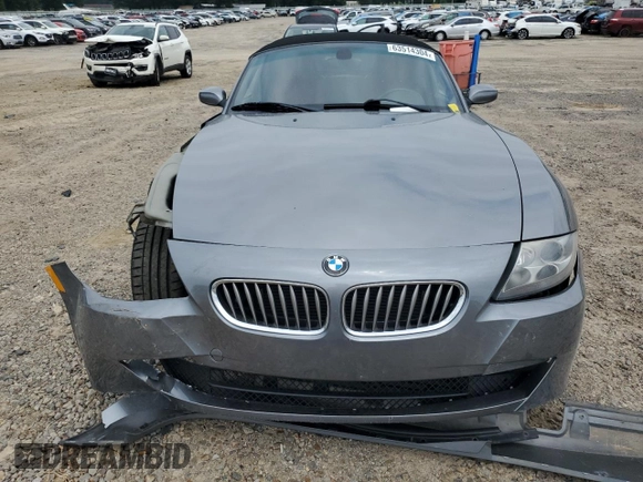 2008 BMW Z4 3.0si with VIN 4USBU53588LX04307, listed as a Copart auction lot 63514304 with 89,345 mi miles and Salvage Title. Bid and sale history available at carsss.com. Image 5.
