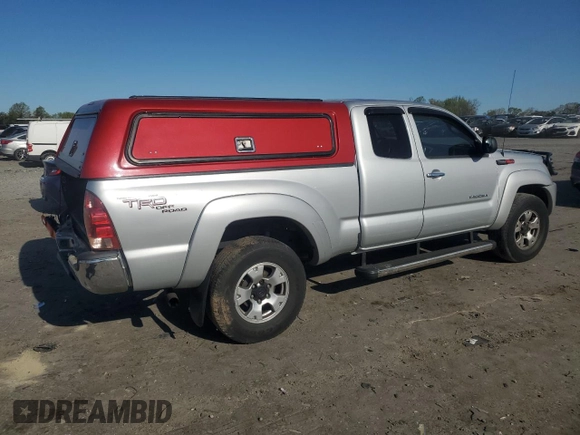 2006 Toyota Tacoma PreRunner with VIN 5TETU62NX6Z146475, listed as a Copart auction lot 53230305 with 157,721 mi miles and Salvage Title. Bid and sale history available at DreamBid. Image 3.