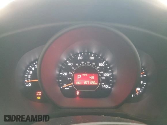 2016 Kia Soul with VIN KNDJN2A29G7328553, listed as a Copart auction lot 55302195 with 167,120 mi miles and Clean Title. Bid and sale history available at carsss.com. Image 9.