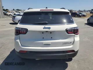 2020 Jeep Compass Limited with VIN 3C4NJCCBXLT154594, listed as a Copart auction lot 57890455 with 107,541 mi miles and Salvage title. Bid and sale history available at DreamBid. Image 6.