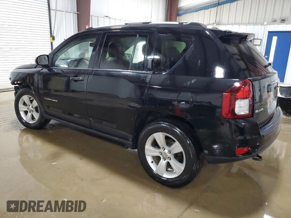 2016 Jeep Compass Latitude with VIN 1C4NJDEB2GD573909, listed as a Copart auction lot 62168225 with 70,944 mi miles and Salvage title. Bid and sale history available at DreamBid. Image 2.