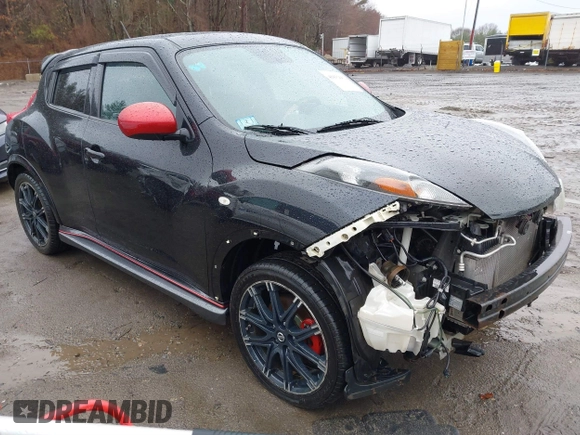 2014 Nissan Juke S with VIN JN8AF5MV7ET362861, listed as a IAAI auction lot 41832662 with 151,943 mi miles. Bid and sale history available at carsss.com. Image 1.