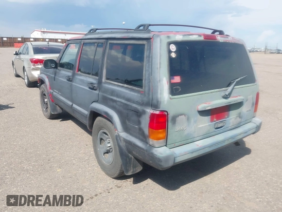 2001 Jeep Cherokee Sport with VIN 1J4FF48S21L624267, listed as a IAAI auction lot 42510524 with 217,209 mi miles and . Bid and sale history available at DreamBid. Image 3.