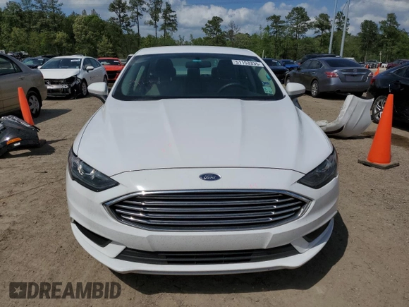 2017 Ford Fusion SE with VIN 3FA6P0H71HR143421, listed as a Copart auction lot 51153335 with 83,232 mi miles and Salvage Title. Bid and sale history available at carsss.com. Image 5.
