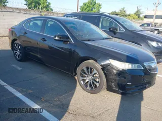 2015 Acura TLX Technology z VIN 19UUB1F55FA000097, wystawiony jako IAAI lot #42478107 z przebiegiem 122 633 mil mil oraz . Historia ofert i sprzedaży dostępna na DreamBid. Obrazek 1.