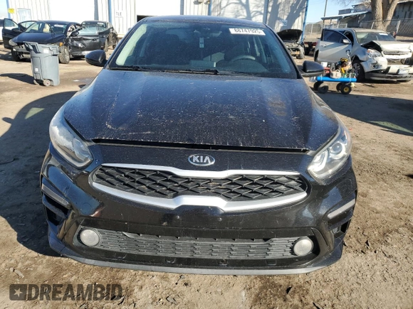 2019 Kia Forte LXS with VIN 3KPF24AD0KE073005, listed as a Copart auction lot 88747925 with 81,487 mi miles and Salvage title. Bid and sale history available at DreamBid. Image 5.