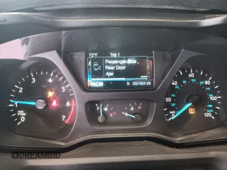 2018 Ford Transit Passenger XL with VIN 1FBZX2YG9JKA79775, listed as a Copart auction lot 60044743 with 57,404 mi miles and Salvage Title. Bid and sale history available at DreamBid. Image 9.