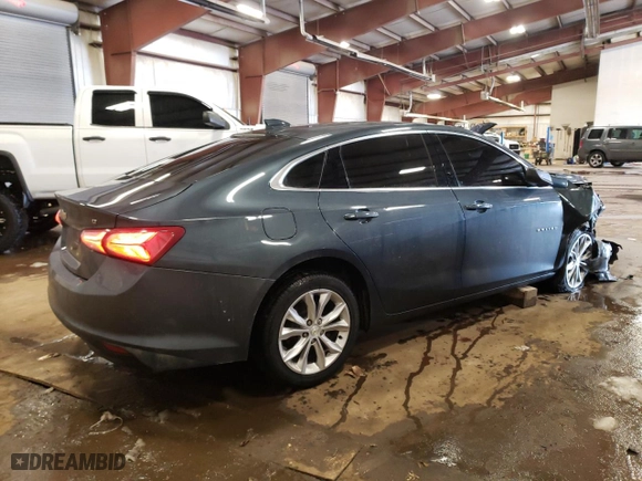 2020 Chevrolet Malibu LT with VIN 1G1ZD5ST4LF045615, listed as a Copart auction lot 45857225 with 75,854 mi miles and Non Repairable. Bid and sale history available at carsss.com. Image 3.